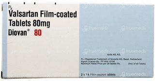 Diovan 80 Tablet 14